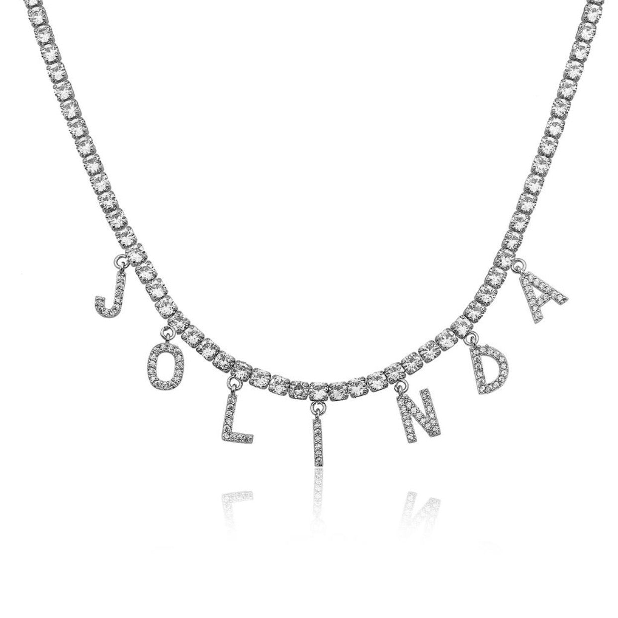 Personalized Crystal Necklace