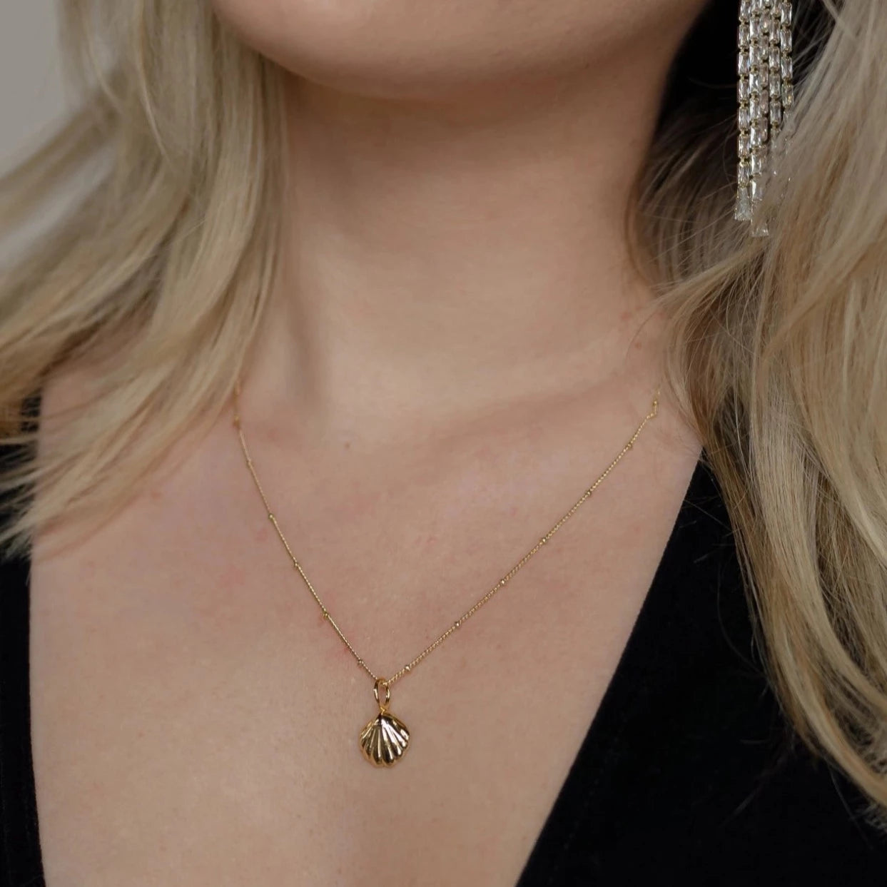 Seashell charm