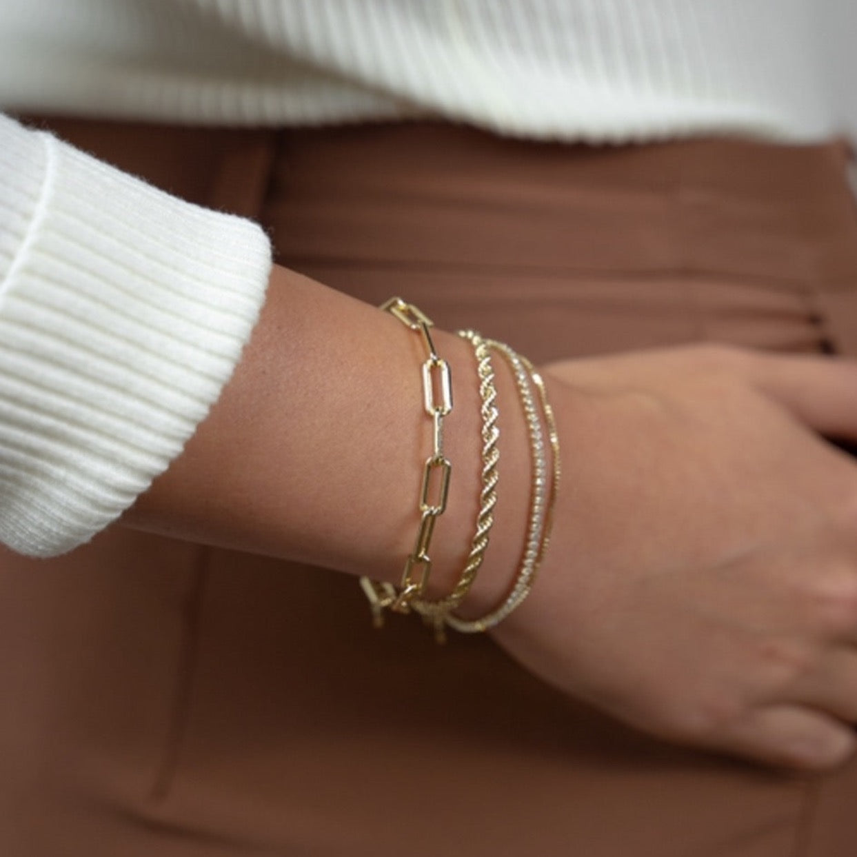 Dainty Tennis Bracelet