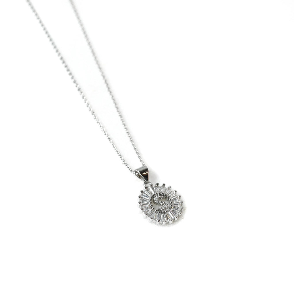 Radiant Initial Necklace