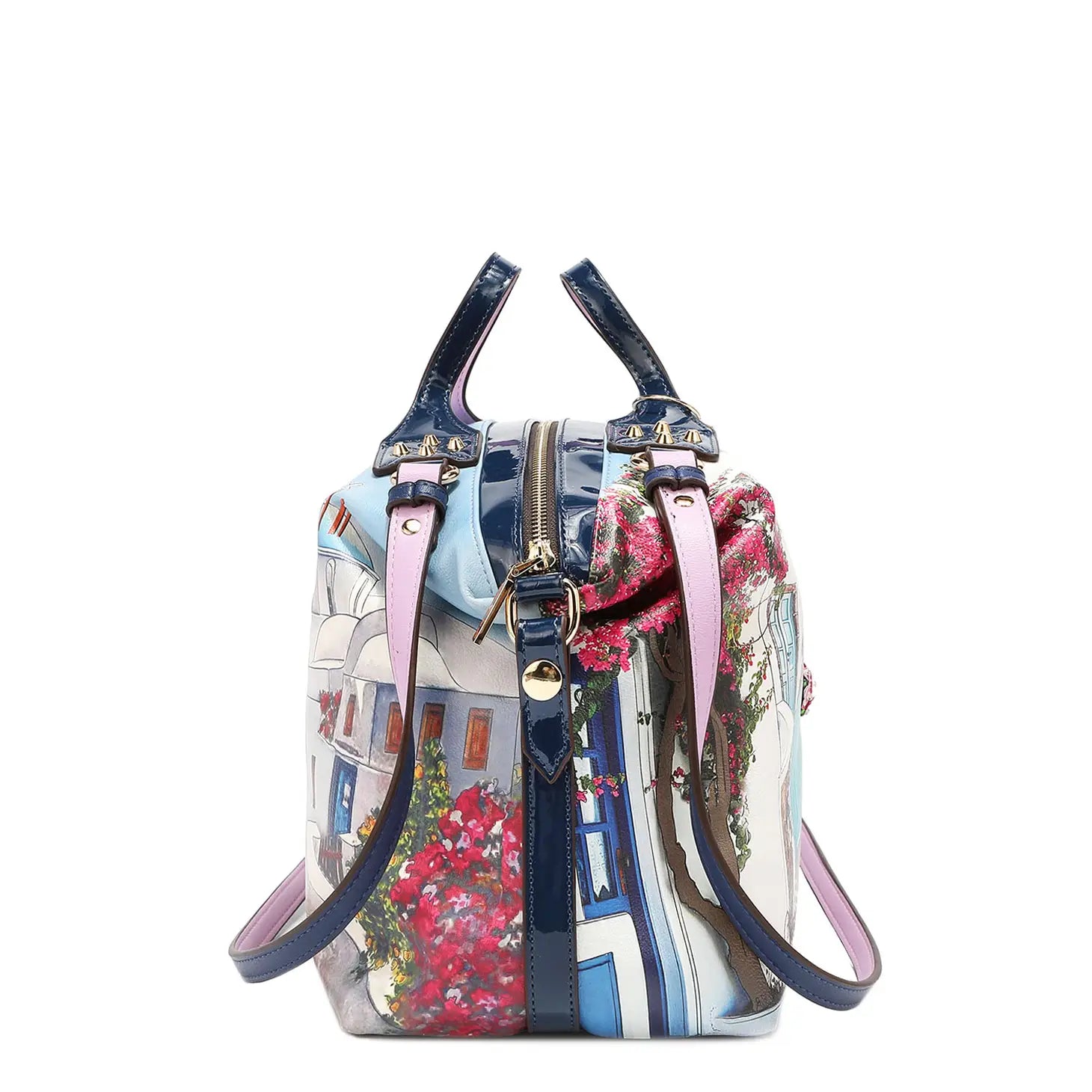 Santorini Boston Bag
