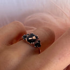 Onyx Wish Upon A Shooting Star Ring