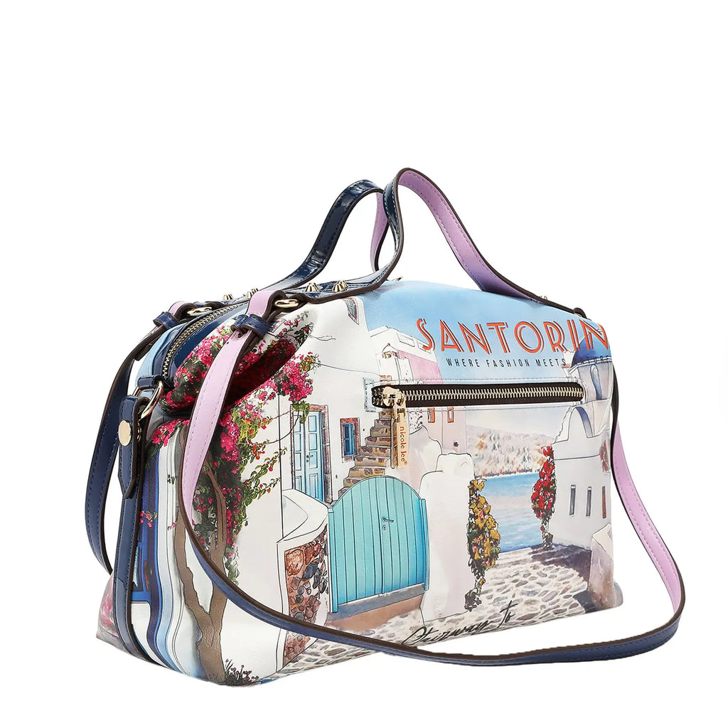 Santorini Boston Bag