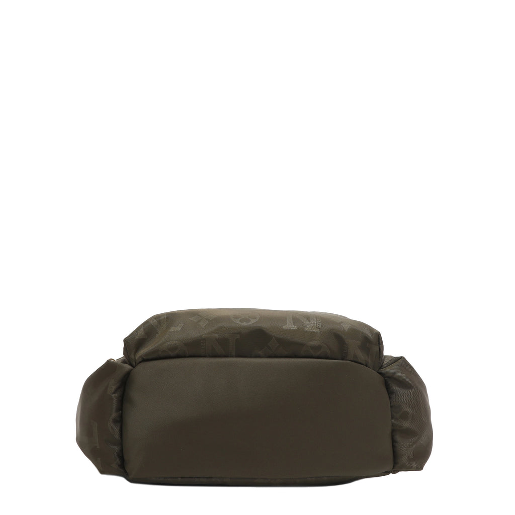 Nylon Multi Pocket Handbag - Olive