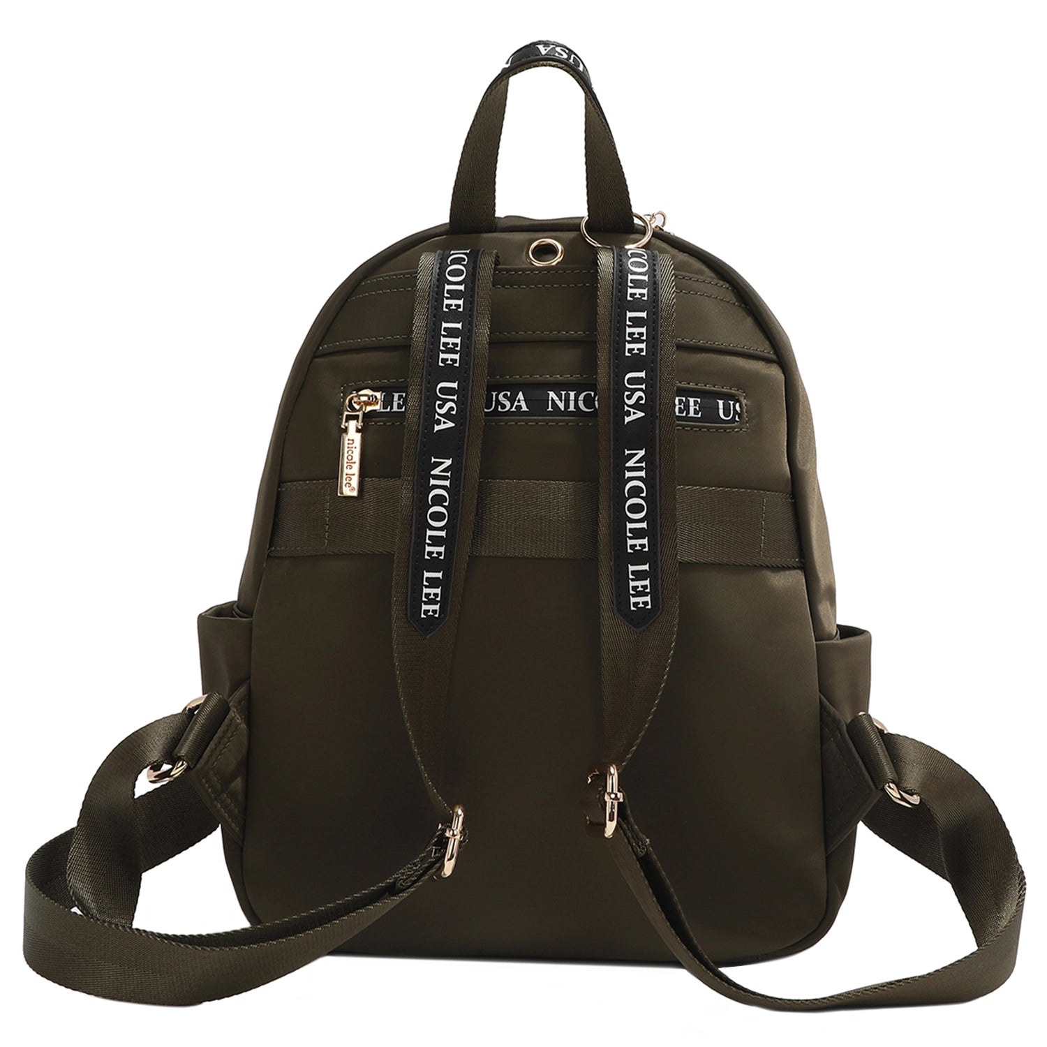 Nylon 2-Piece Backpack - Olive