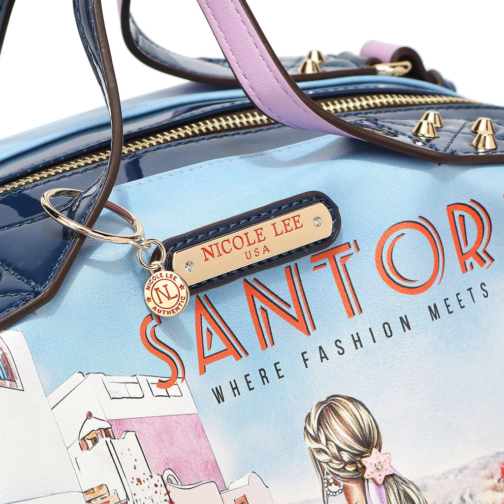 Santorini Boston Bag