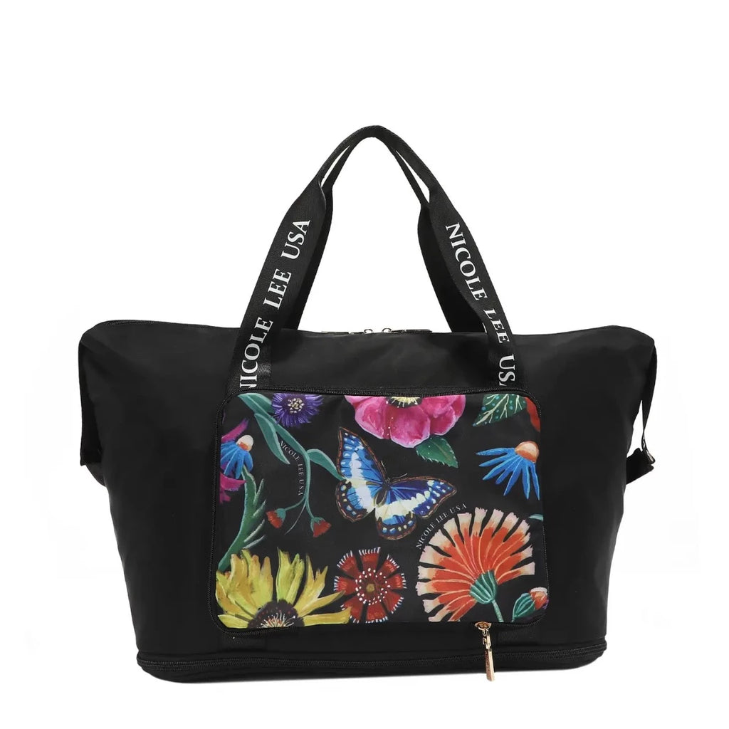 Foldable Nylon Travel Tote