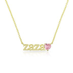 Sweetheart Nameplate Necklace