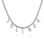 Personalized Crystal Necklace