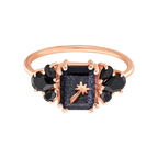 Onyx Wish Upon A Shooting Star Ring