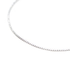 Tennis chain necklace