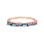 the “Mrs” Morse Code Ring - Something Blue